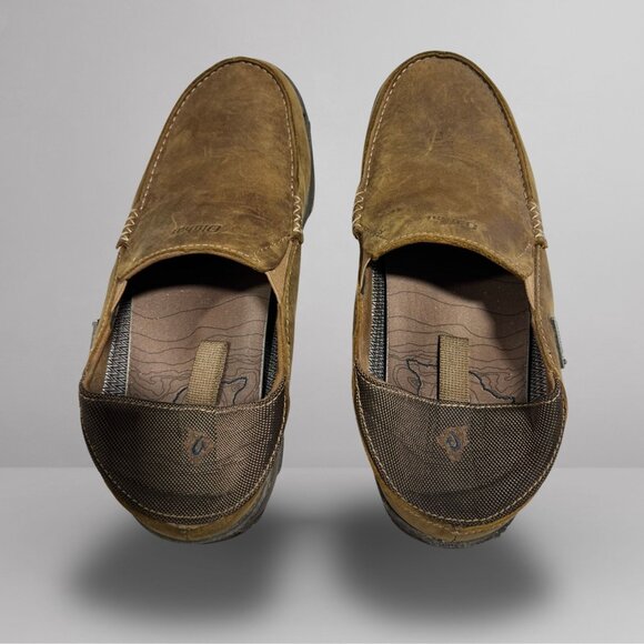 Olukai NA’I WP Men’s Waterproof Slip-On Loafers US 9 (10336-345H) - Picture 1 of 5